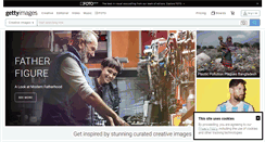 Desktop Screenshot of gettyimages.co.uk