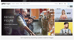 Desktop Screenshot of gettyimages.com