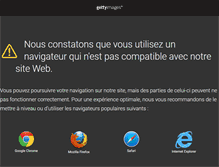 Tablet Screenshot of gettyimages.fr