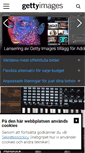 Mobile Screenshot of gettyimages.se