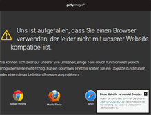 Tablet Screenshot of gettyimages.de